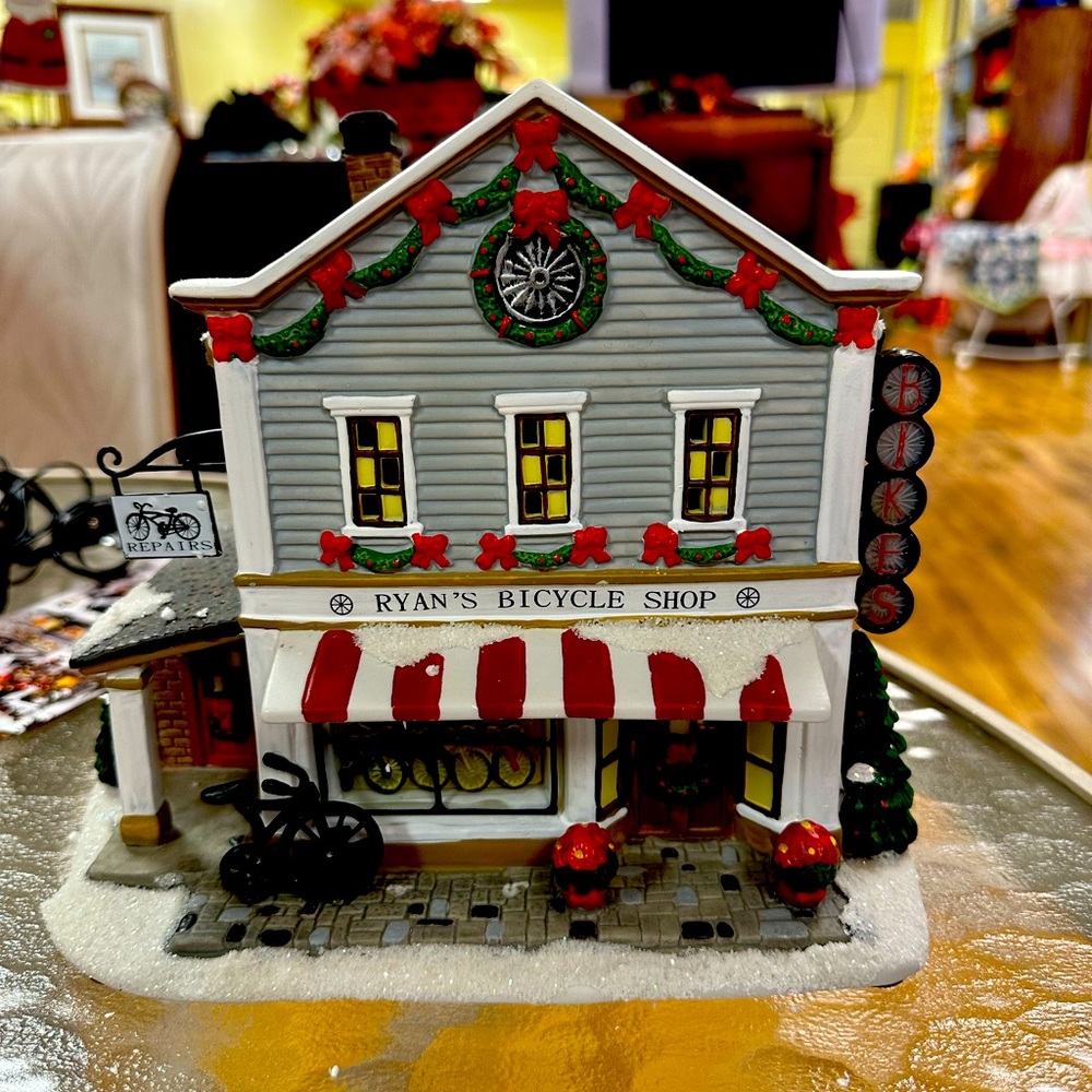 Ryan’s bicycle shop
